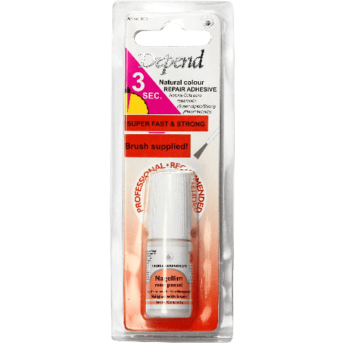 Depend Repair Nail Glue With Brush 03G 6001