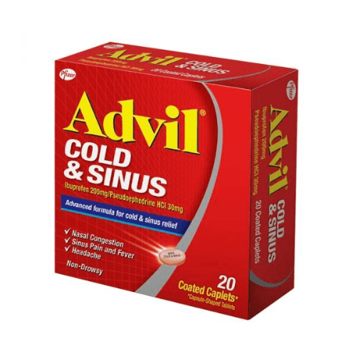 Advil Cold & Sinus 20'S