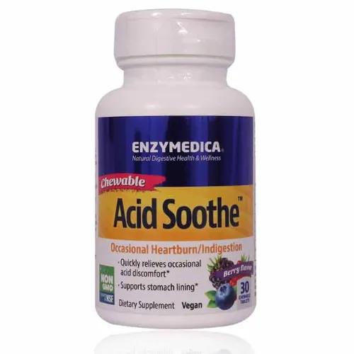 Enzymedica Acid Soothe Chewable Tablets 30'S