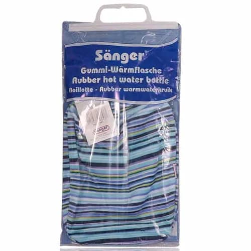 Sanger Soft Velour Cover Hot Water Bag Navy