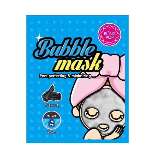 Bling Pop Charcoal Bubble Face Mask