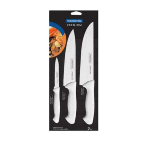 Premium Cutlery Knife 3pc Set Tramontina