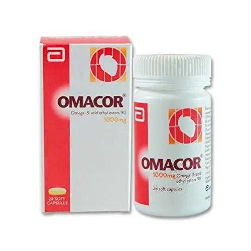 Omacor 1000Mg Soft Capsules 28 Capsules