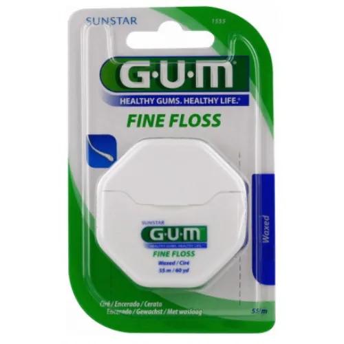 Gum 1555 Fine Floss Waxed