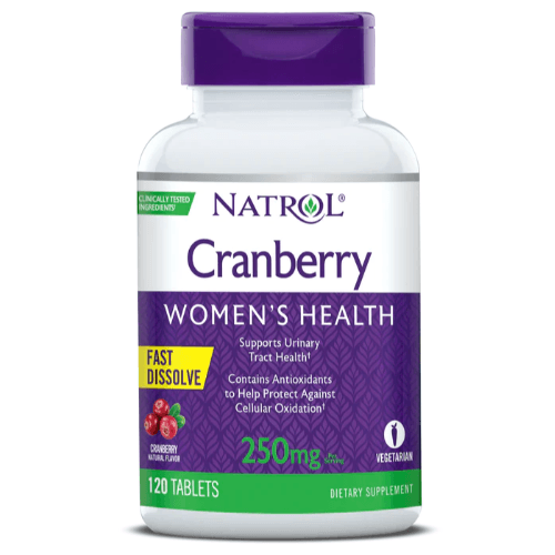 Natrol Cranberry 250 Mg Women's Health Tab 120`s