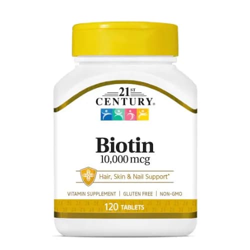 21st Century Biotin 5000 Mcg Capsules 60`s