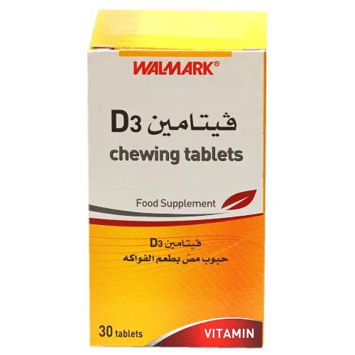 Walmark Vitd3 Chewable Tablets 30`s