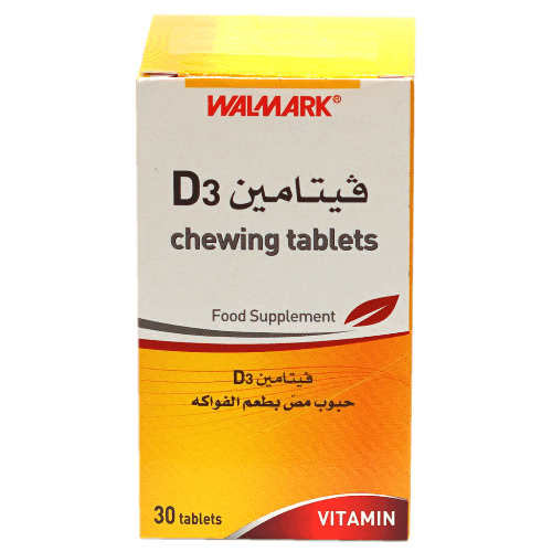 Walmark Vitd3 Chewable Tablets 30`s