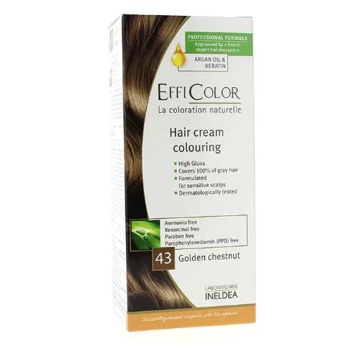 Effi Color Hair Color Golden Chestnut No 43