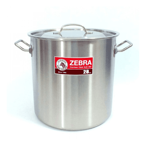 Zebra Stock Pot 28x28 Cm