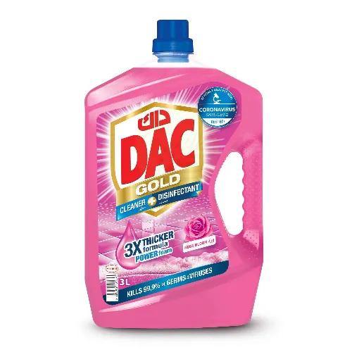 Dac Super Gold Disinfectant Rose With Covid Sticker 3L