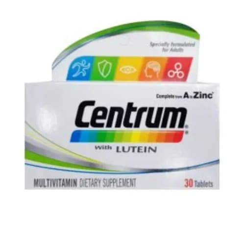 Centrum With Lutein 30 Tablets