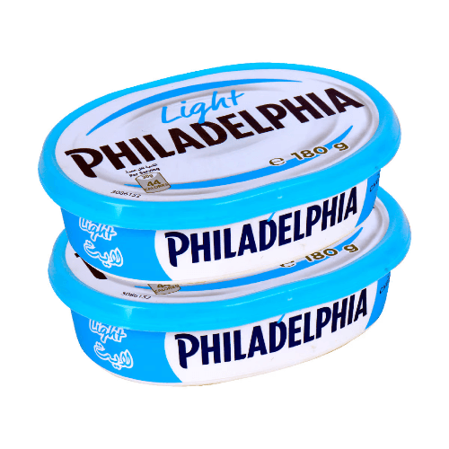 Philadelphia Light Cream Cheese Spread 2X280g