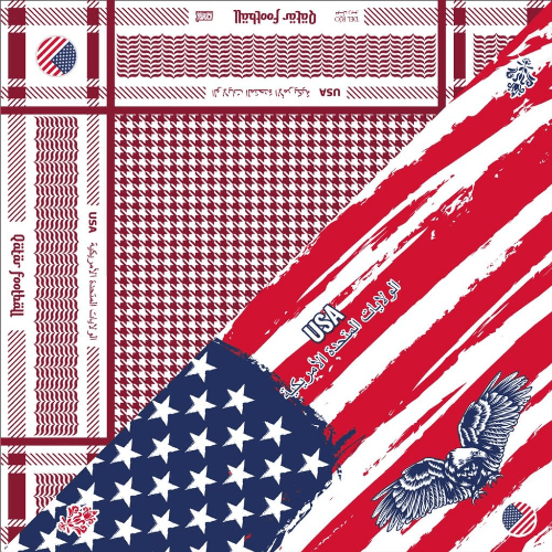 Football Fan Turban With Agal - USA