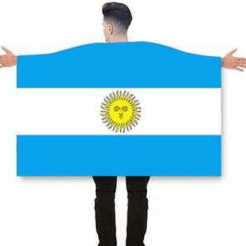 Body Flag Argentina