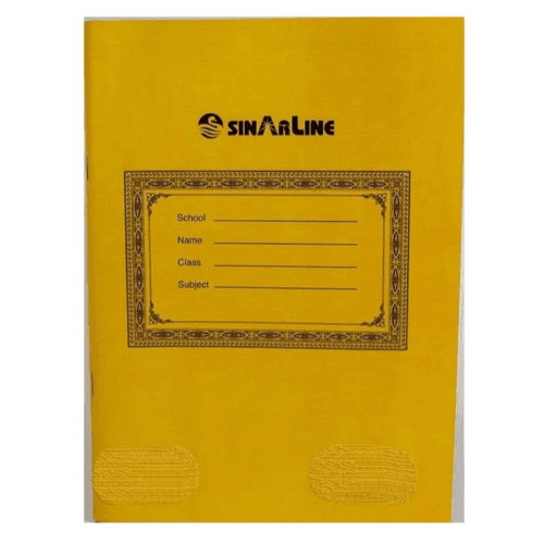 Pvc English Note Book 4 Line 60 Sheet *6