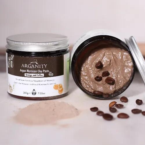 Repairing Clay Exfoliator Coffee, Argan With Orange Clay 200G