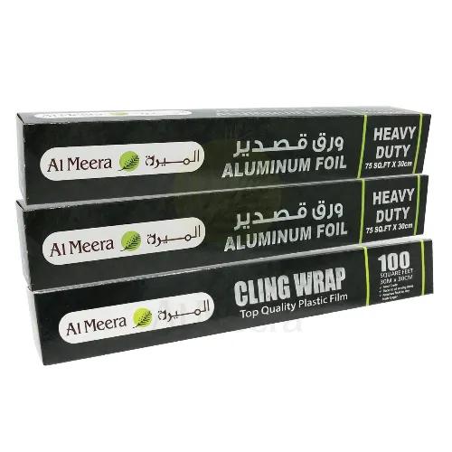 Al Meera Aluminum 75 + 75Sq & Cling Film 100Sq