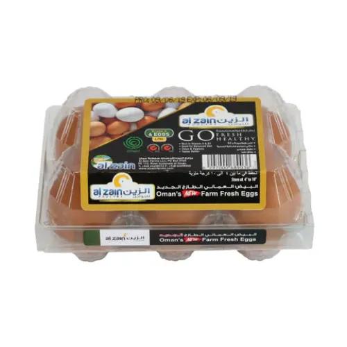 Al Zain Farm Fresh Brown Eggs Large 6Pcs.