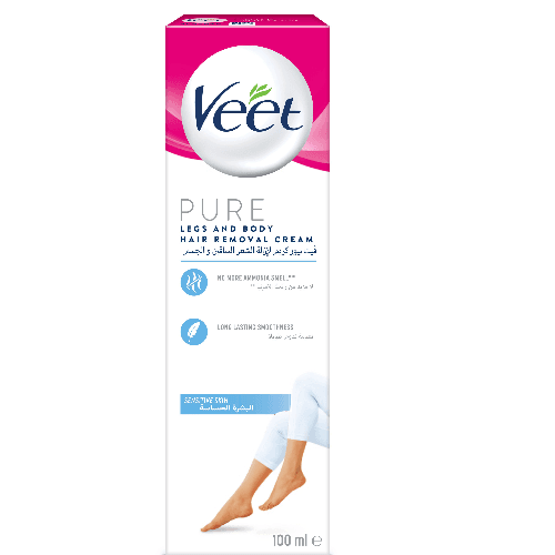 Veet Pure Legs & Body H/R Cream 100ml