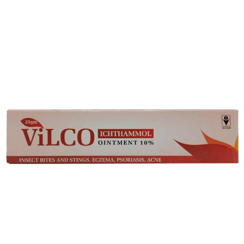 Vilco Ichthammol Ointment 10% 25gm