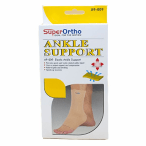 Superortho Ankle Support Elastic Beige M