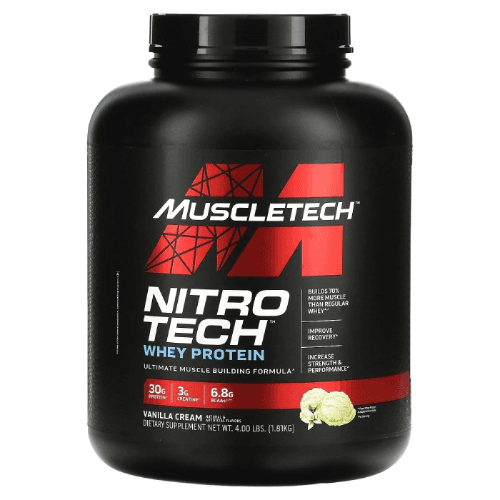 Muscletech Nitrotech Vanilla Cream 4 Lbs