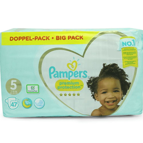 Pampers Premium Protection Size Five 47 Diapers