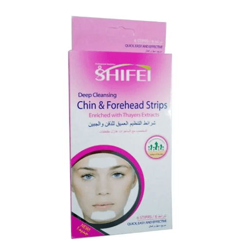 Shifei Deep Cleansing Chin And Forehead Strips 6'S 8032