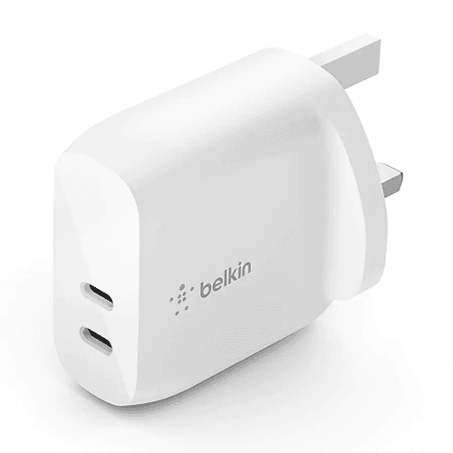 Belkin 40W Dual USB-C PD Wall Charger