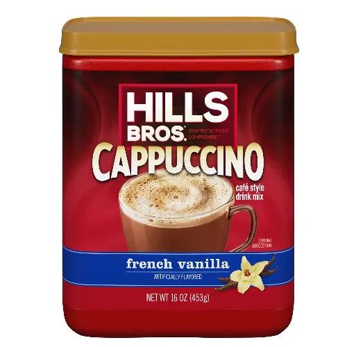 Hills Bros Coffee Cappuccino French Vanilla Fat-Free 453G