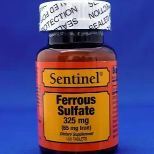 Sentinel Ferrous Sulfate 325Mg 100 Pieces