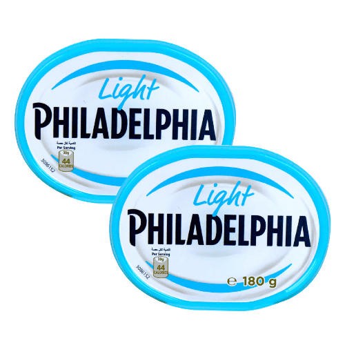 Philadelphia Light Cream Cheese Spread 2X280g