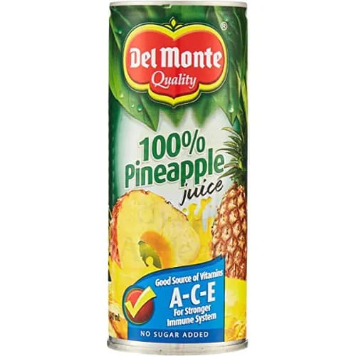 Del Monte Pineapple Juice 240Ml