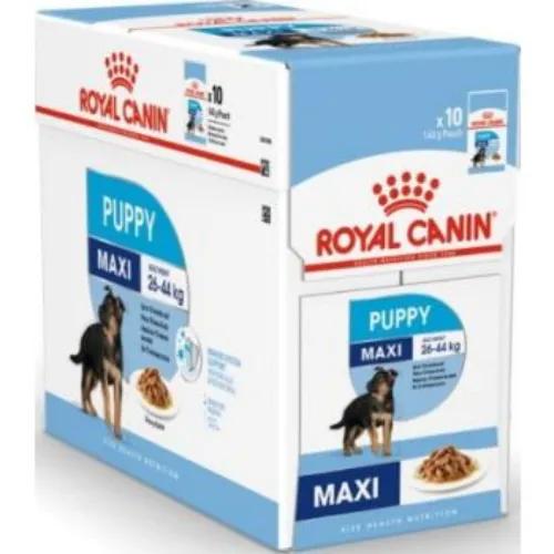 Royal Canin Puppy Maxi Wet Food Box Of 10X140G