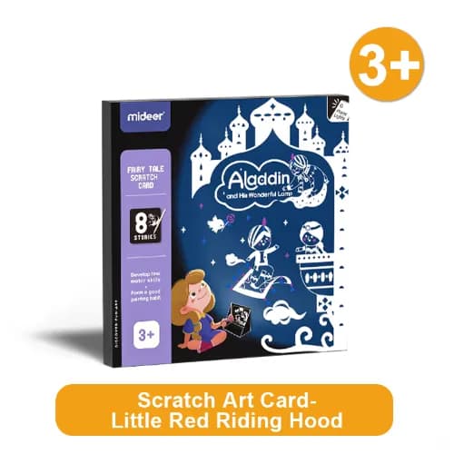 Fairy Tale Scratch Card-little Red Riding Hood