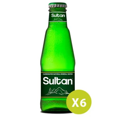 Sultan Sparkling Mineral Water 200Ml X 6