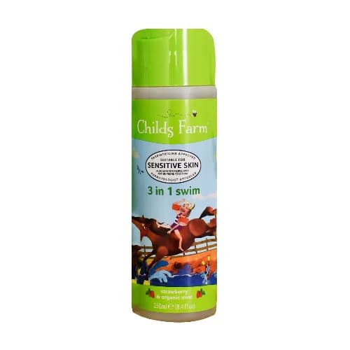 Childs Farm 3-In-1 Shampoo, Condtioner&Body Strawberry&Mint 250Ml