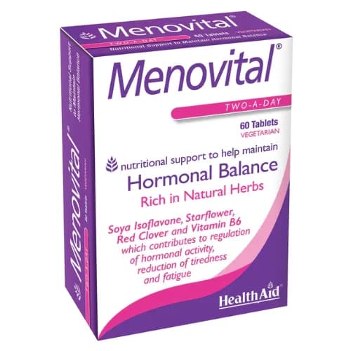 Health Aid Menovital 60 Tablets 