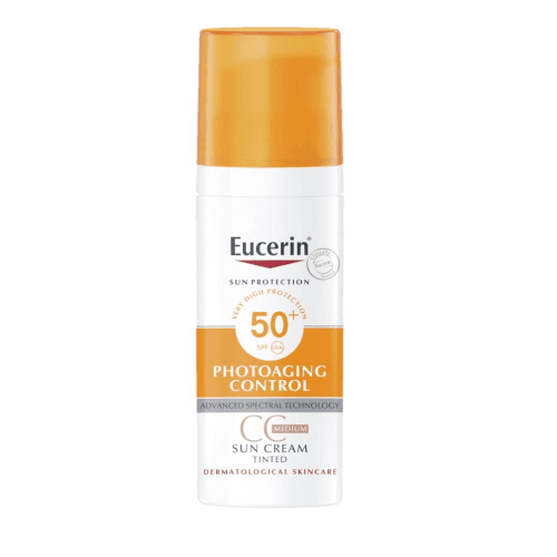 Eucerin Spf 50+ Cc Medium Tinted Sun Gel Cream 50 Ml