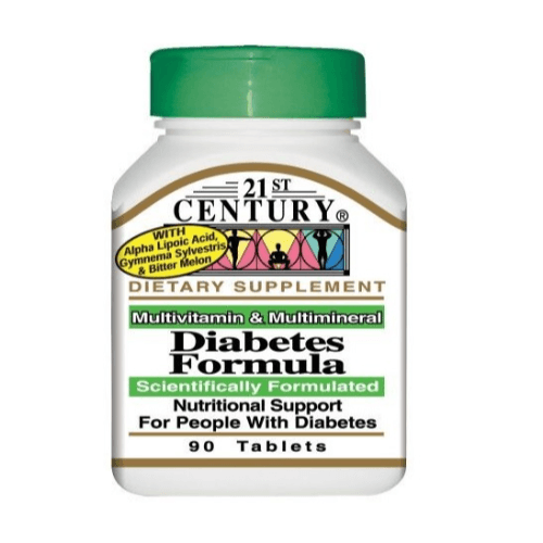 21St Century Diabetic Formula Tablets 90