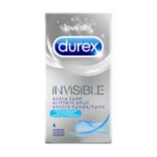 Durex Invisible Condom 6S