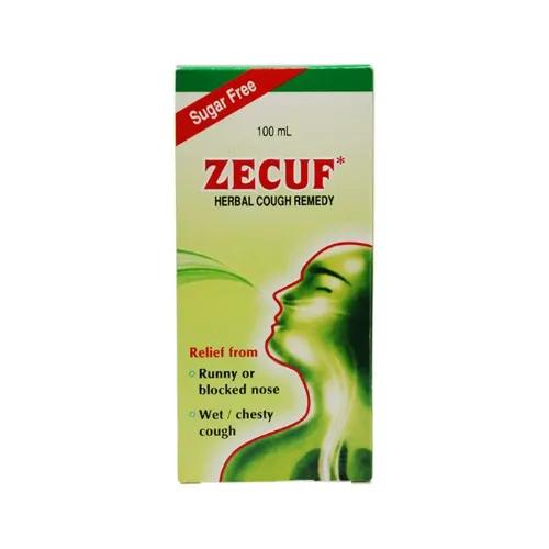 Zecuf Sugar Free Herbal Cough Syrup 100Ml