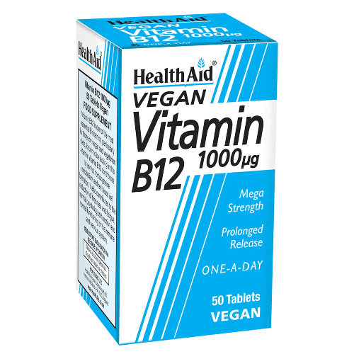 Health Aid Vitamin B12 1000 Mcg 50's 