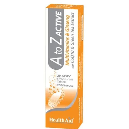 Health Aid A To Z Active Effervescent 20 Tablets 