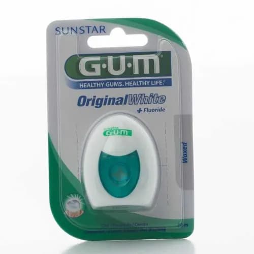 Gum 2040 Original White Flossers Waxed