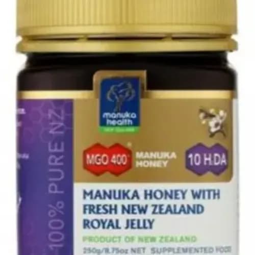 Manuka Honey 400 Plus With Fr Nz Royal Jelly 250Gm