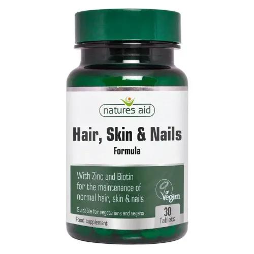 Natures Aid Hair, Skin And Nails 30S