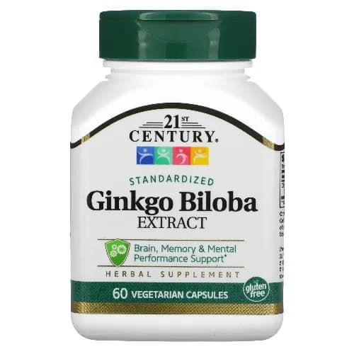 21St Century Ginkgo Biloba Extract 60 Pieces