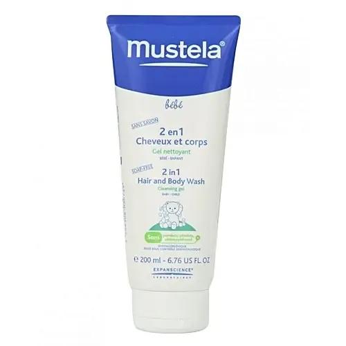 Mustela 2 In 1 Hair And Body Wash 200 Ml